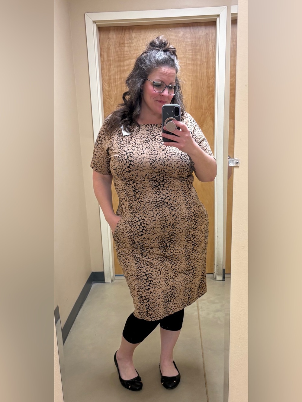 Land’s End Leopard Print Dress